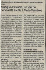 article presse